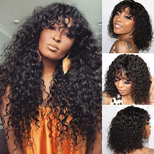 CYNOSURE-Hair-Lace-Front-Wigs-Human-Hair-with-Bangs-150-Density-Glueless-Water-Wave-Human-Hair-Wigs-for-Black-Women-Natural-Black-16-Water-Wave-Wig