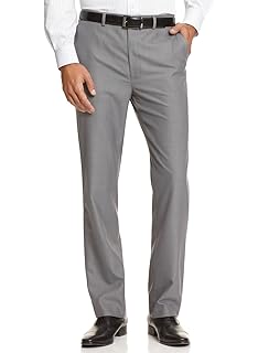 calvin klein men's x performance slim fit flat front dress pant