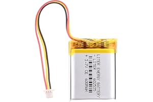 Liter energybattery 3.7V Lipo Battery 600mAh Rechargeable Lithium ion Polymer Battery 602535 Lithium Polymer ion Battery with SH 1.0-3P Connector