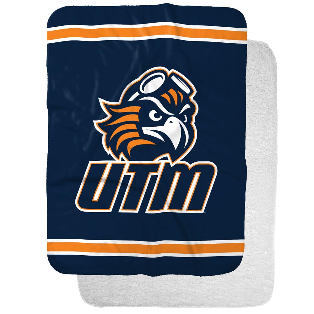 UT Martin Skyhawks Primary Logo Stripes Sherpa