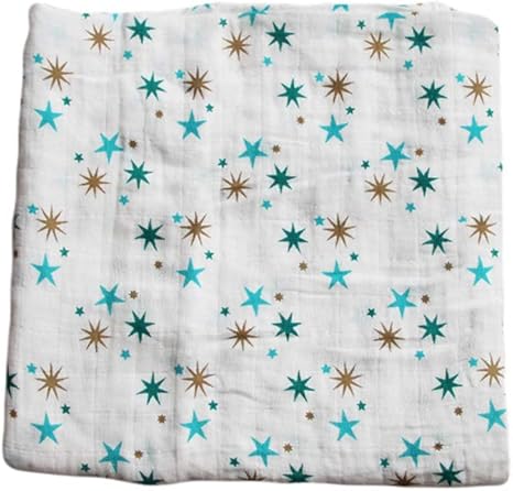 G-Tree de muselina de algodón de empañar Manta 6 Capa de baño del bebé encantador