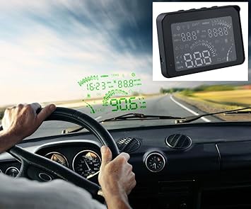 Proyector cuadro de mando coche HUD parabrisas: Amazon.es: Coche y ...