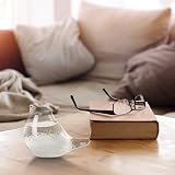 Fuoliystep Glass Storm Glass Weather Forecaster Barometer Predictor Office Home view 3