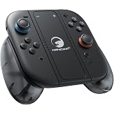 HONCAM Charging Grip for Nintendo Switch 2 Joycons | Controller Charging for Nintendo Switch 2, Programmable GL GR Back Buttons, Charging Indicator, Black