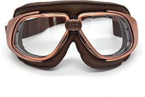 evomosa Motorcycle Goggles Vintage Pilot Style Goggle