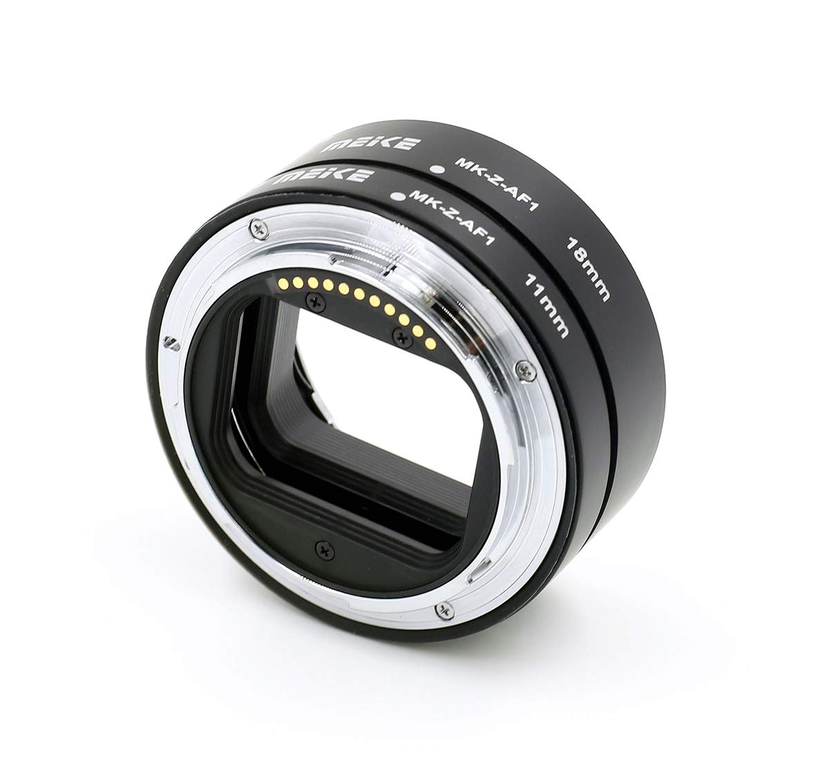 Automatic Macro Extension Rings MK-Z-AF Compatible with Nikon Z Bayonet System Cameras such as Z6 Z7 Z50 Set of 2 Rings 11 mm and 18 mm