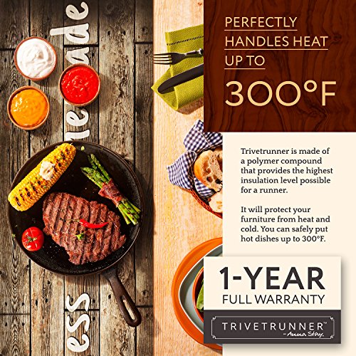 Anna Stay Table Runners Trivet & Table Runner, Handles Heat Up to