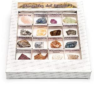 CAJA MINERALES DEL MUNDO Nº1 : Amazon.es: Juguetes y ...