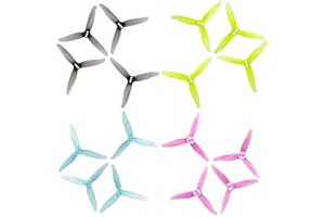 AFOIS Gemfan Hurricane 3016 Propeller 3 Inch Prop w/ 1.5mm Center Hole for FPV Racing Toothpick Drone Quadcopter (16pcs - 8 CW 8 CCW)