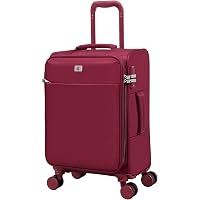 Valigia IT Luggage Megalite Duo-Tone 71cm 8 Ruote - Leggera E Ampia, Colore Vino Nebulizzatore