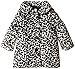 Calvin Klein Little Girls' Toddler Animal Print Faux Fur Jacket, Multi AP, 3T