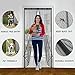 Magnetic Screen Door, Instant Mesh Curtain Screen Door with Full Frame Velcro Anti Bedbug Fly Anti-Mosquito Door Net 39