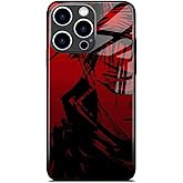 Akatxezy Personalized Anime Case for iPhone 15, Custom Manga Design Pattern, Slim Shockproof Soft TPU Protective Phone Cover