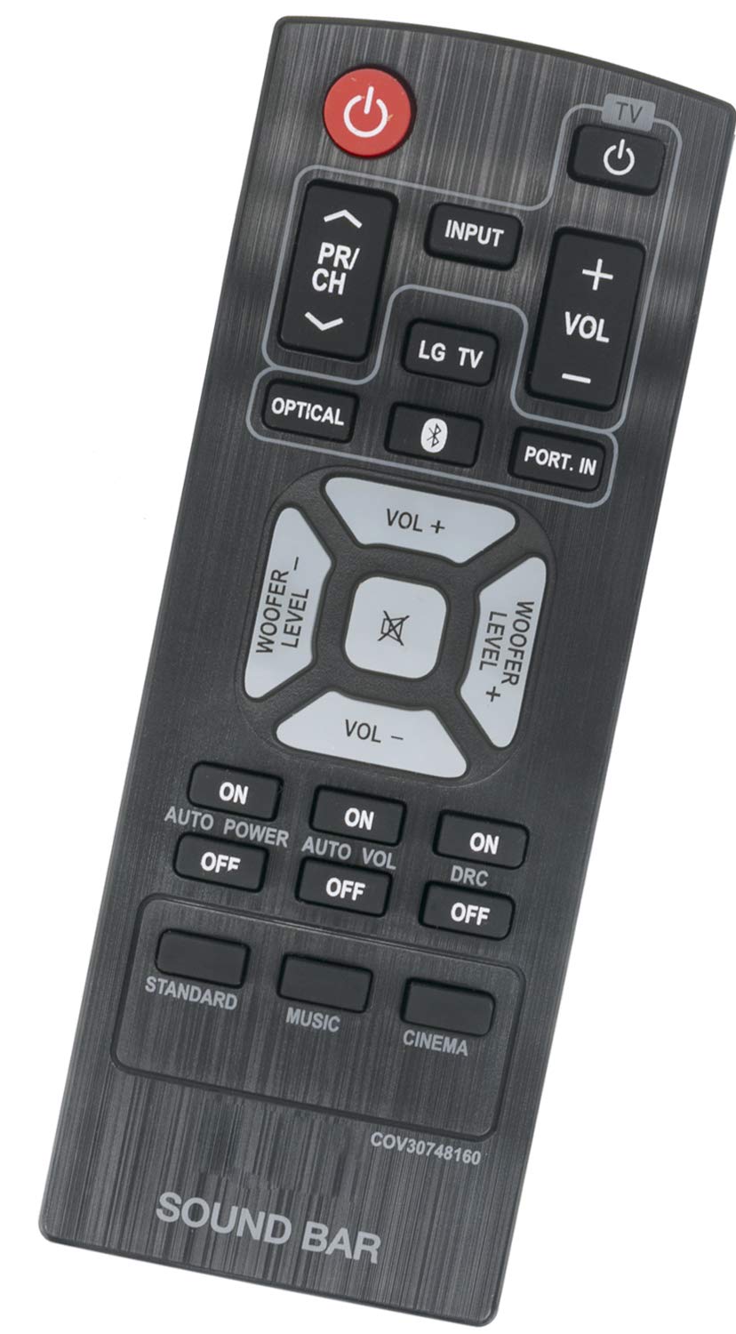 ALLIMITY COV30748160 Remote Control Replace for LG Soundbar S24A1-W S24A1W NB2540 NB2540A