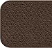 House, Home and More Set of 12 Attachable Indoor Carpet Stair Treads - Chocolate Brown - 8 Inches X 30 Inches