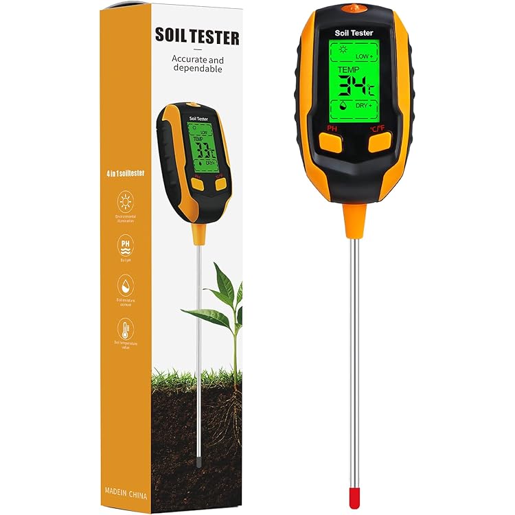 よりお ZOEYEC PMS710 Digital Soil Moisture Meter for Soil River Sand