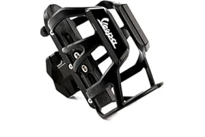 Fit for Piaggio Fit for Vespa GTS300 GTS 300 GTV LX PX LT Sprint Primavera 150 Motorbike Beverage Bottle Drink Cup Holder(Bla