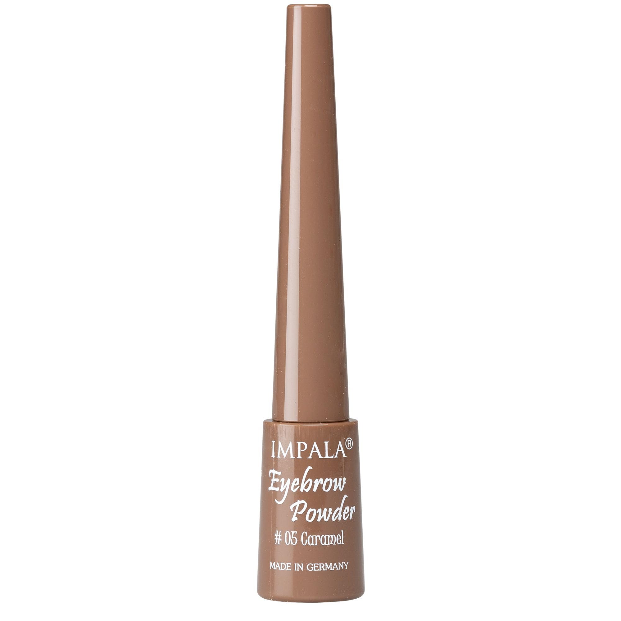 Impala Eyebrow Powder Color 05 Caramel long wear with easy applicator