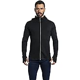 Men's Alpaca Wool Hoodie Jacket