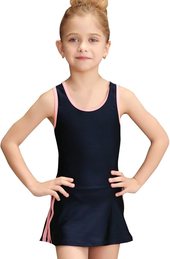 Amazon Osyarevo キッズ 水着 スクール水着 ティーン ジュニア タンキニ ワンピース 女の子 170 160 150 ワンピース 通販