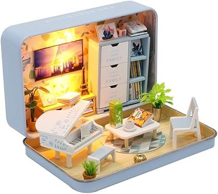 assembled doll house