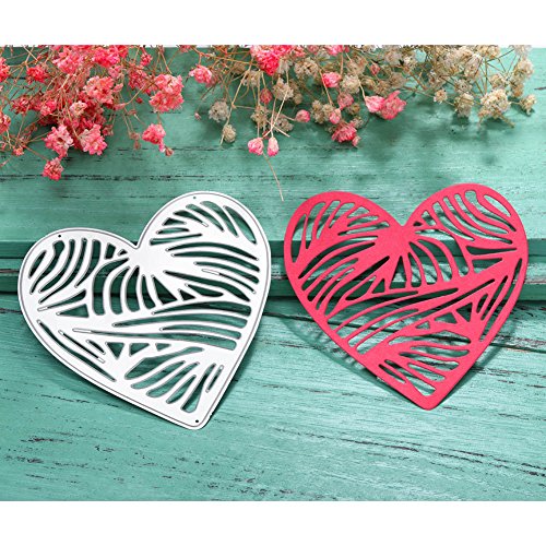 Hattfart Cutting Dies Creative Metal Template Die Stencil ulti-Style Cut Dies for DIY Scrapbook Album Paper Card (B)
