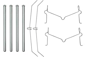 ACDelco Gold 18K2113X (88875545) Front Disc Brake Caliper Hardware Kit with Springs and Pins