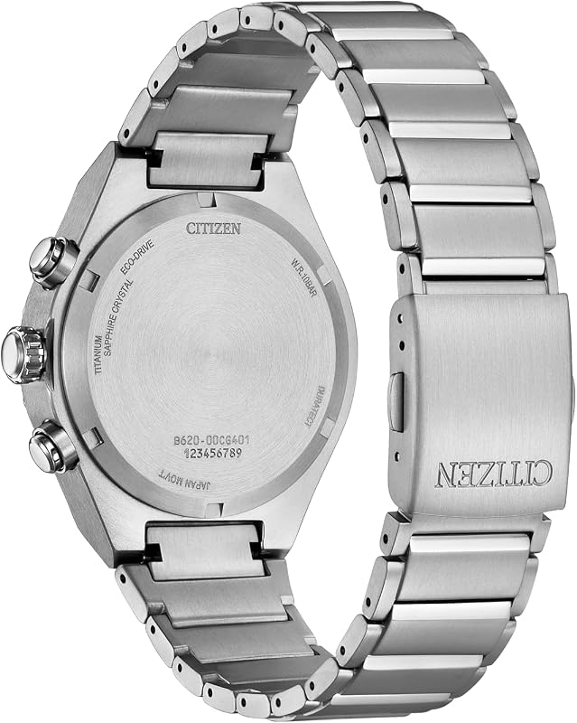 Men's Chronograph Eco-Drive Watch Zenshin Senkei