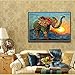 DIY 5D Diamond Painting Full Drill Kits for Adults 16X12inch Cross Stitch Set Animal Rhinestone Embroidery for Wall Decoration Home Decor (Elephant)