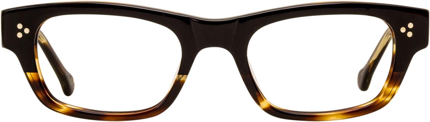 eyeOs Model 'Clark' (TRF) Truffle High Definition, Hypoallergenic, Anti Glare Reading Glasses, Men's, Women's, Unisex Readers Retro Rectangular +2.00 Magnification