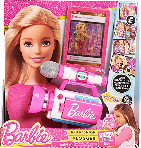 Barbie fab fashion vlogger toy