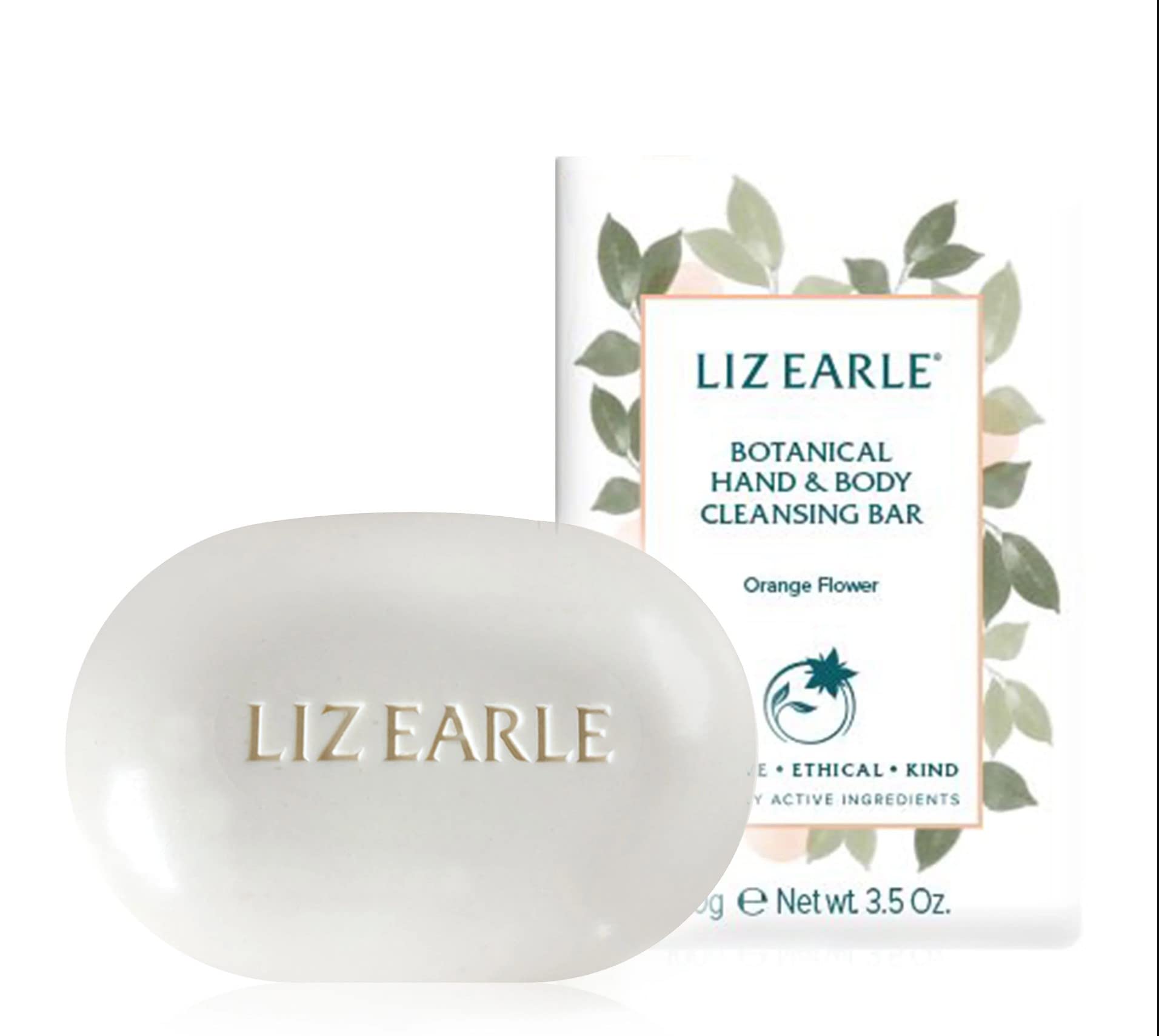 The Boots Company PLC Liz Earle Orange Flower Botanical Hand & Body Cleansing Bar 100g