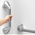 Suction Cup Grab Bar For Shower & Bath - No Drill Safety Handle For Elderly & Seniors - View #7