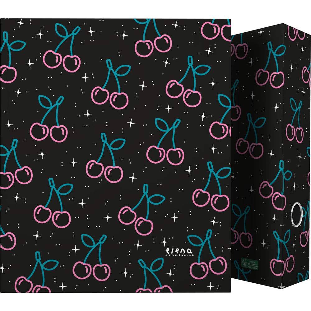 Grafoplás 88171993 Elena Corredoira Collection 4 Rings Mixed 40 mm Cherry A4