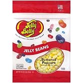 Jelly Belly Buttered Popcorn Jelly Beans - 1 Pound (16 Ounces) Resealable Bag - Genuine, Official, Straight from the Source &hellip;