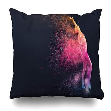 Amazon Com Ahawoso Throw Pillow Cover Athletic Abstract Plastic