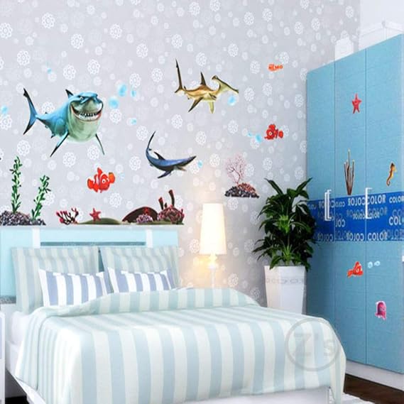 Baño De Dibujos Animados Decoración Pegatinas Bebé Ducha Decoración