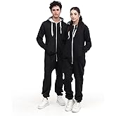 Uptickwear Adult Onesie Pajama for Men & Women | One Piece Hooded Jumpsuit, Ultra Soft Fleece | Loungewear, Sportwear