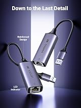 UGREEN USB Ethernet Adapter 2.5Gbps USB 3.2 Gen 1 RJ45 LAN view 8