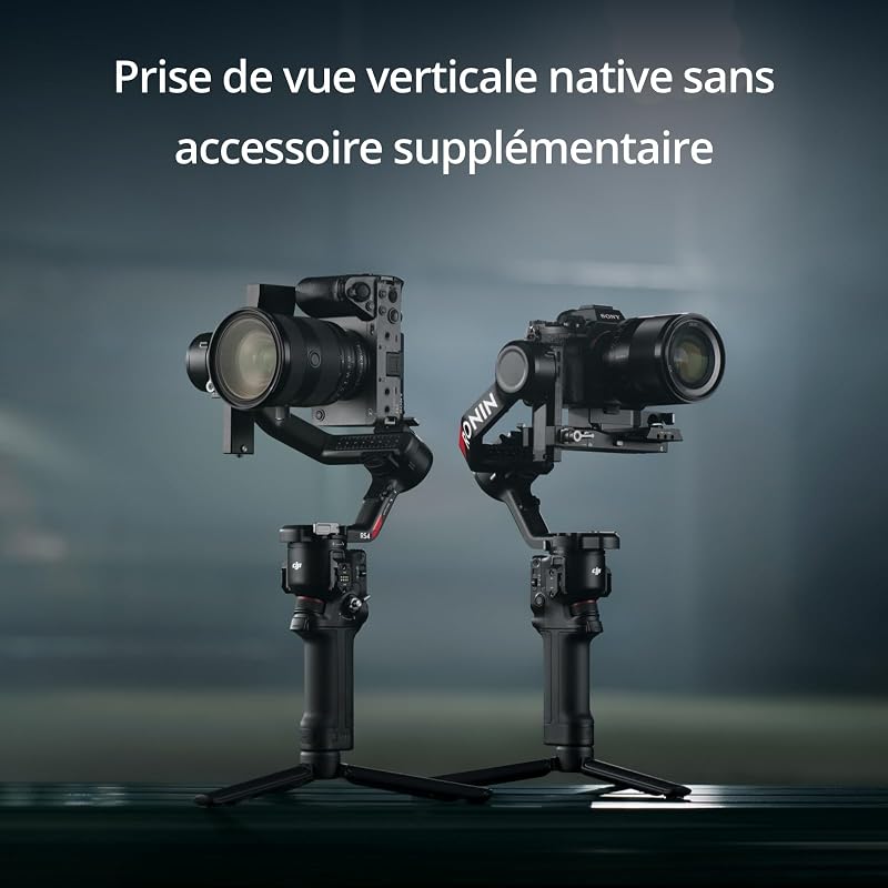 RS 4, stabilisateur Appareil Photo, Canon/Sony/Nikon/Fujifilm
