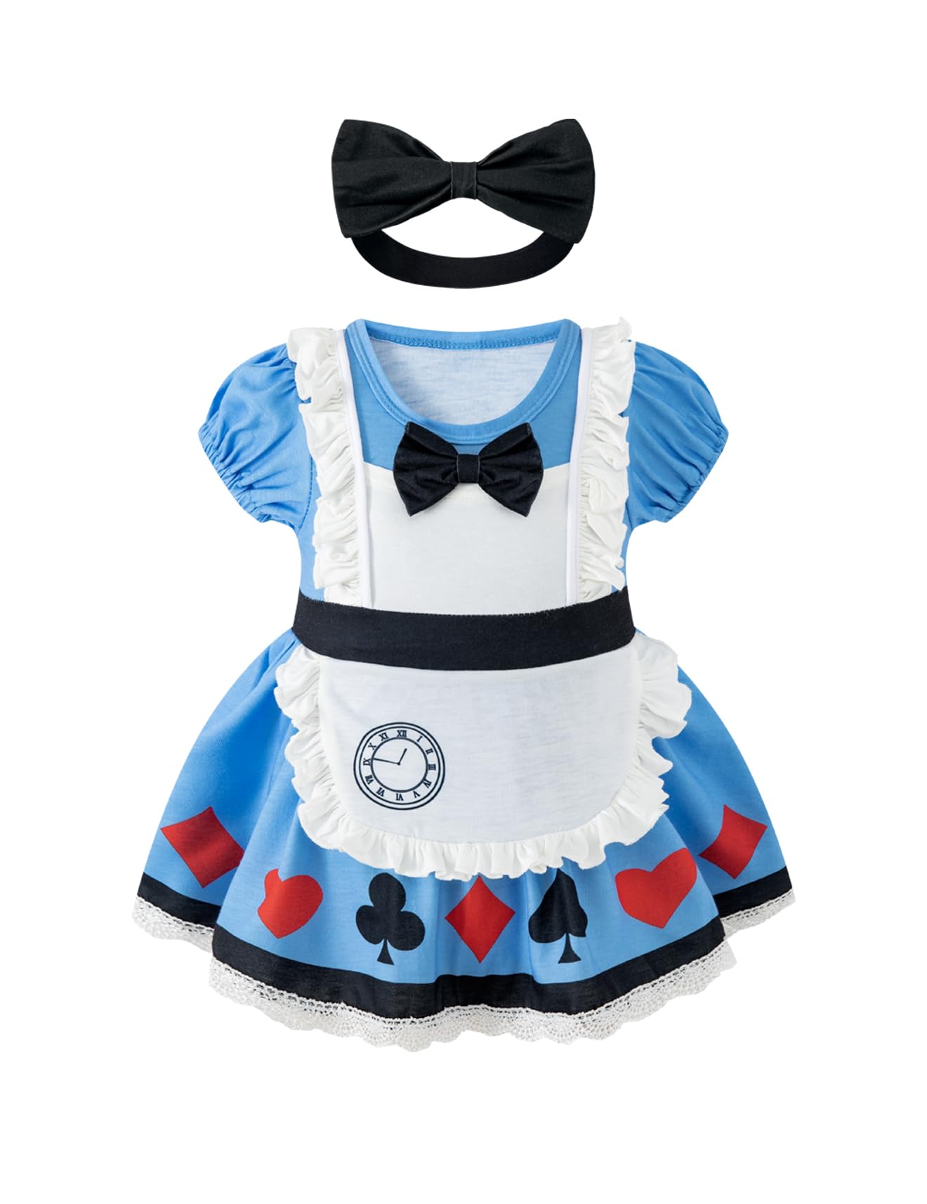 Photo 1 of * has a little stain *
Toddler Baby Girls Alice Princess Costume Dress Wonderland Birthday Party Dress Up With Headband (3-6 Months)