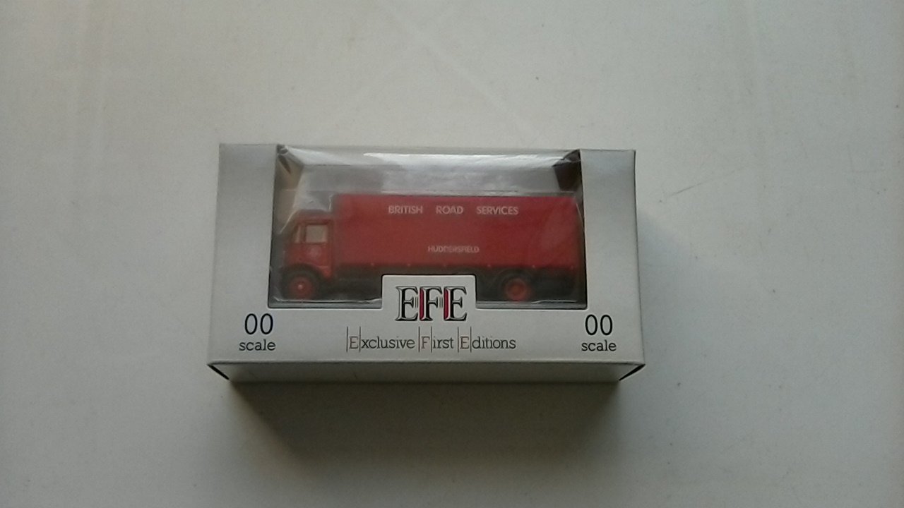 EXCLUSIVE FIRST EDITIONS 0.0.SCALE BRITISH ROAD SERVICES 6 WHEEL LORRY