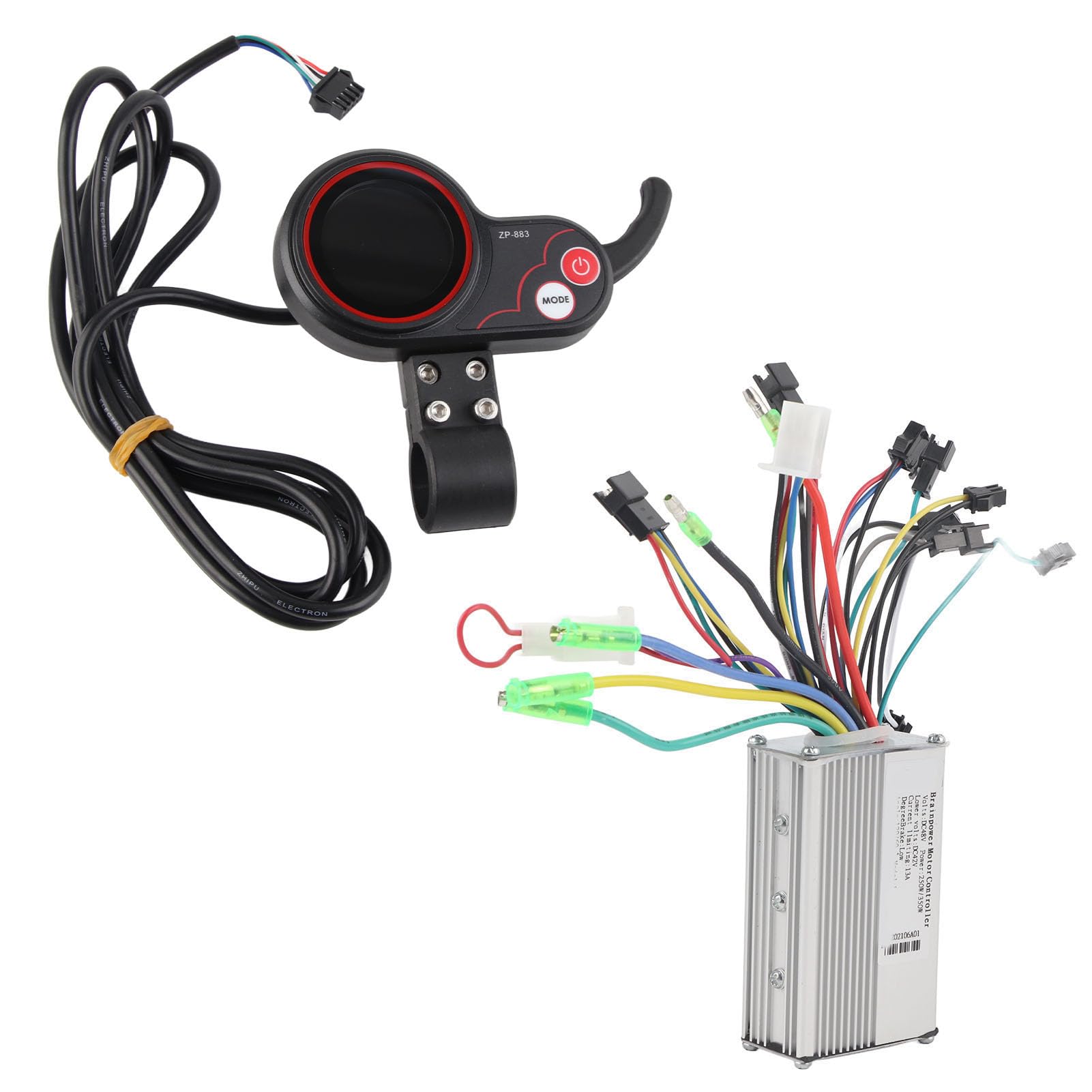 Photo 1 of VGEBY Scooter Controller, Brushless Speed Motor Controller Brushless Motor Sine Controller with LED Display for Electric Scooter(48V)