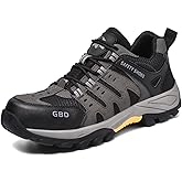 GUBANGDUN Steel Toe Shoes for Men Lightweight Puncture Proof Slip Resistant Composite Toe Safety Work Shoes for Industrial Construction