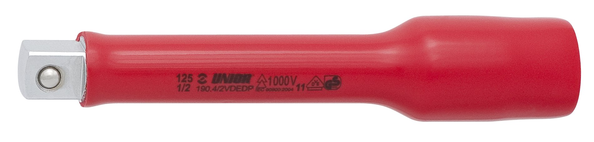 Unior 190.4/, Fully Insulated, 2VDEDP Extension 1/2 Inch 125 mm