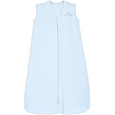 HALO Sleepsack 100% Cotton Wearable Blanket, TOG 0.5, Baby Blue, X-Large