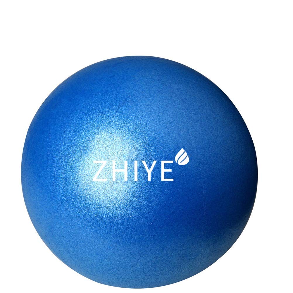 ZHIYE Mini Pilates Ball Yoga Exercise Core Fitness Bender, Stability, Barre, Training, Physical Therapy Anti-Slip Swiss Ball Gym Home