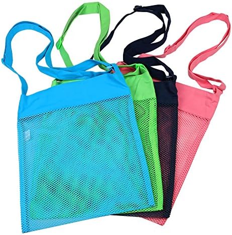 Colorful Mesh Beach Bags 11.4 x 13.7inch