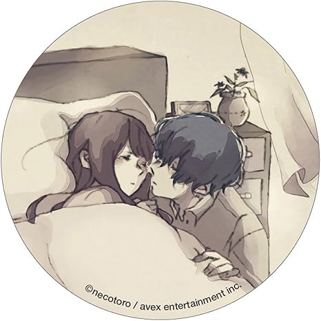 Amazon 猫とろ 缶バッチ おやすみどうか優しい夢を D アニメ 萌えグッズ 通販