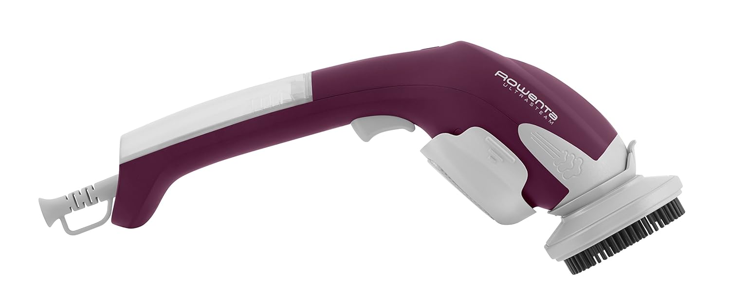 Rowenta DR6025 Ultrasteam Hand-Held Steam Brush with Extra Long Cord, 800-Watt, Purple